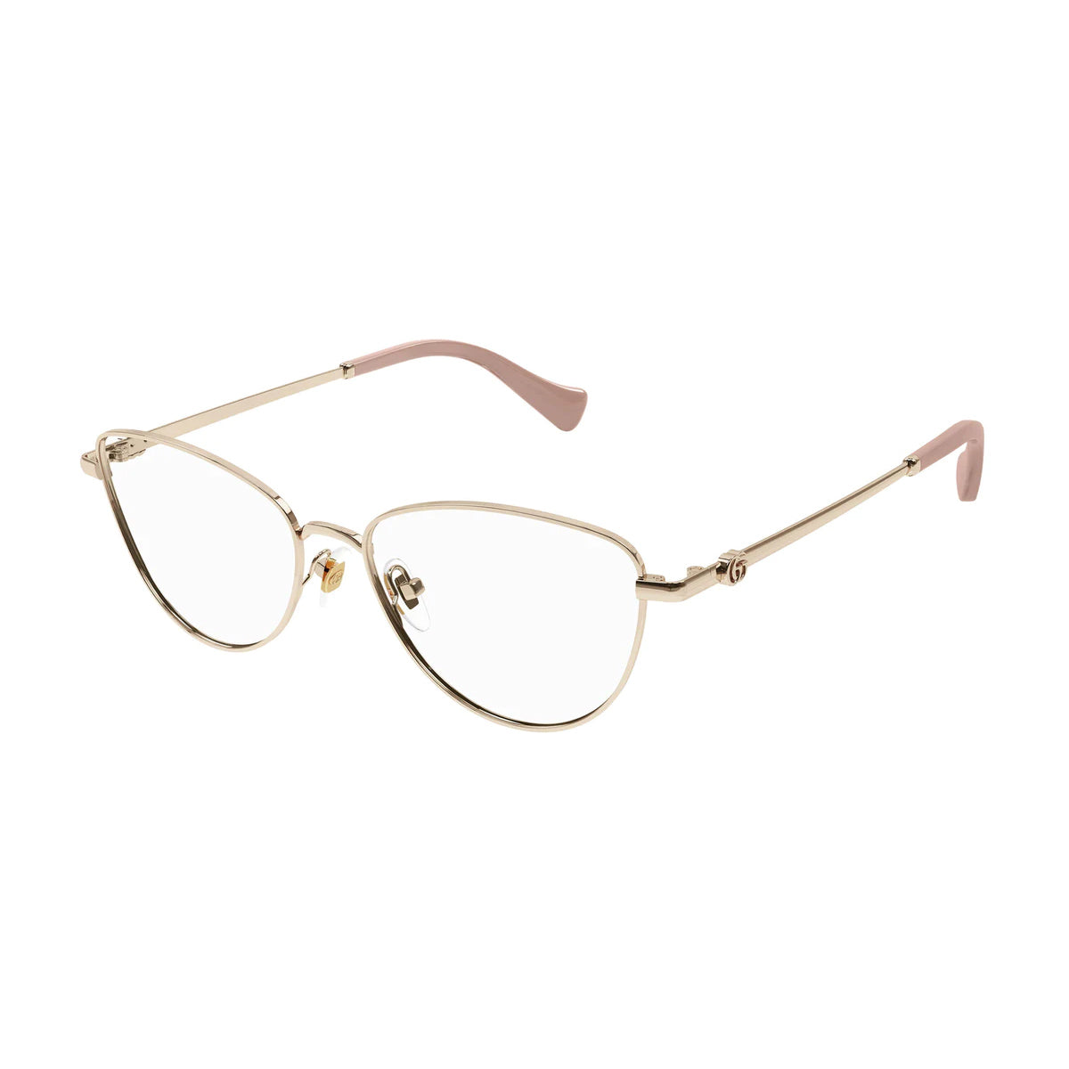 Gucci GG1595O Linea GG Logo Oro Metal Occhiali Vista