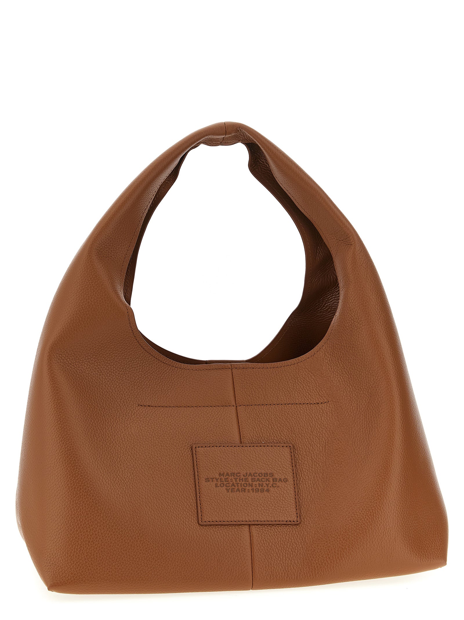 The Sack Bag medium shoulder Brown Cow Leather (bos Taurus)