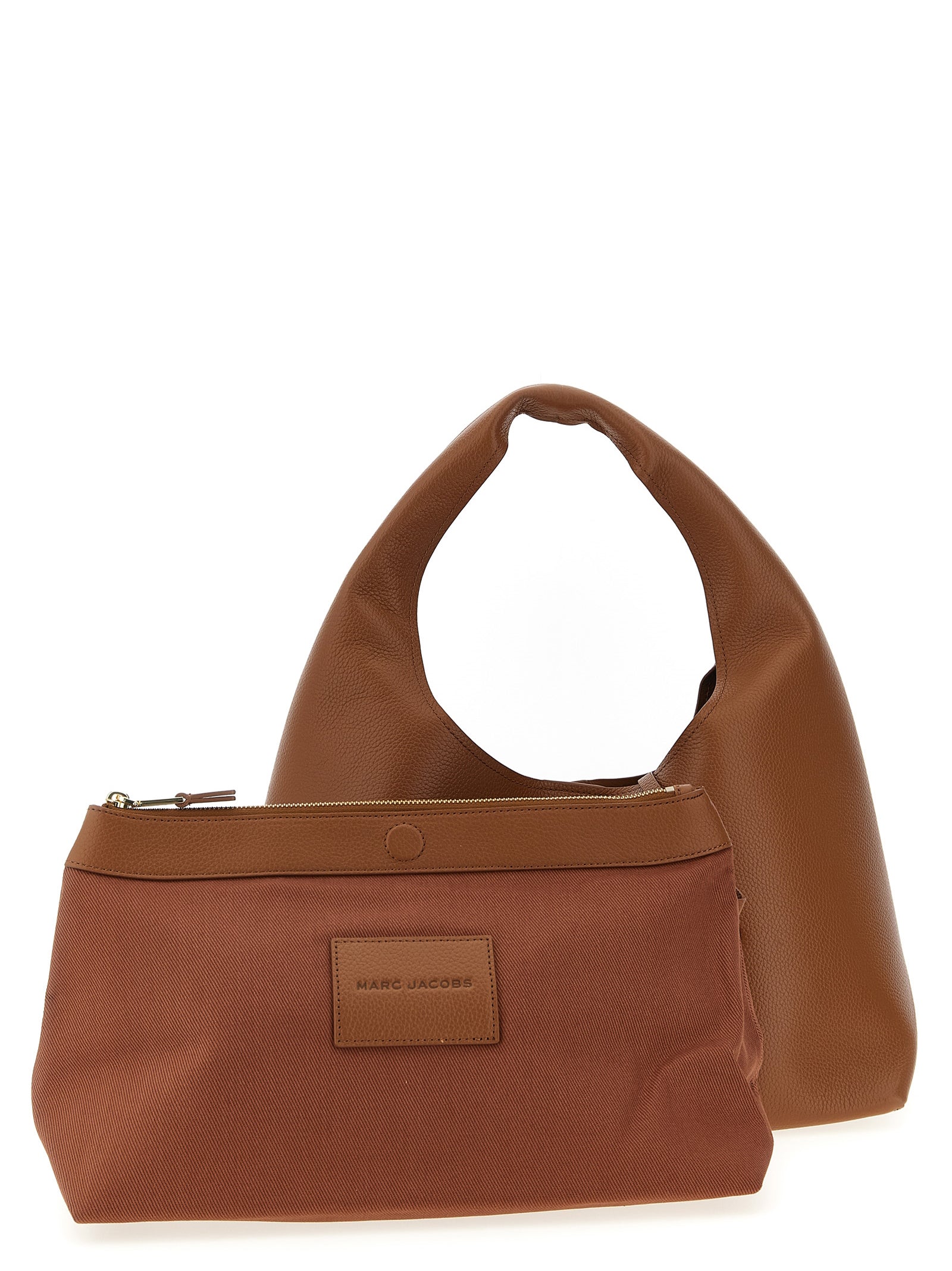 The Sack Bag medium shoulder Brown Cow Leather (bos Taurus)