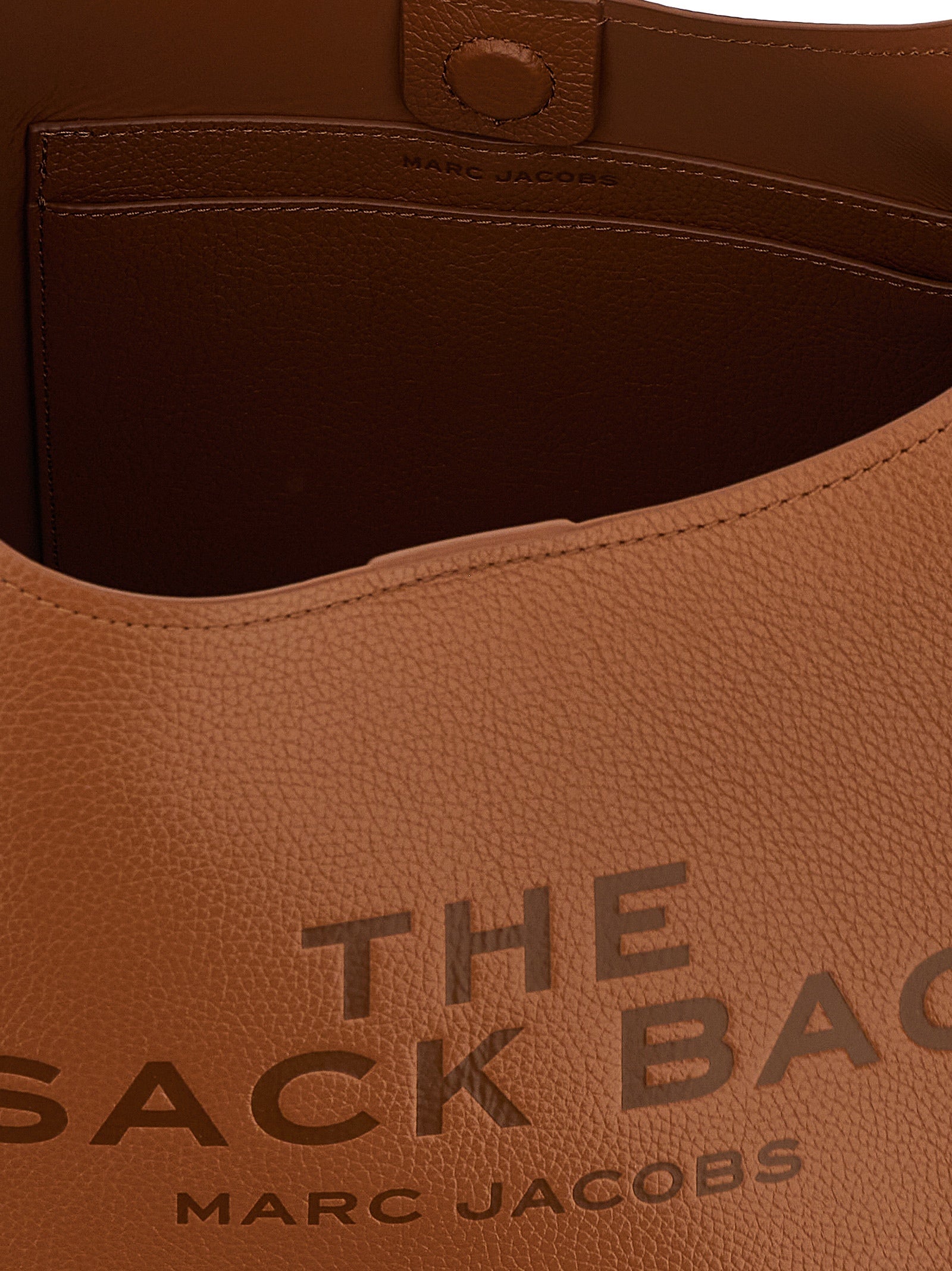 The Sack Bag medium shoulder Brown Cow Leather (bos Taurus)