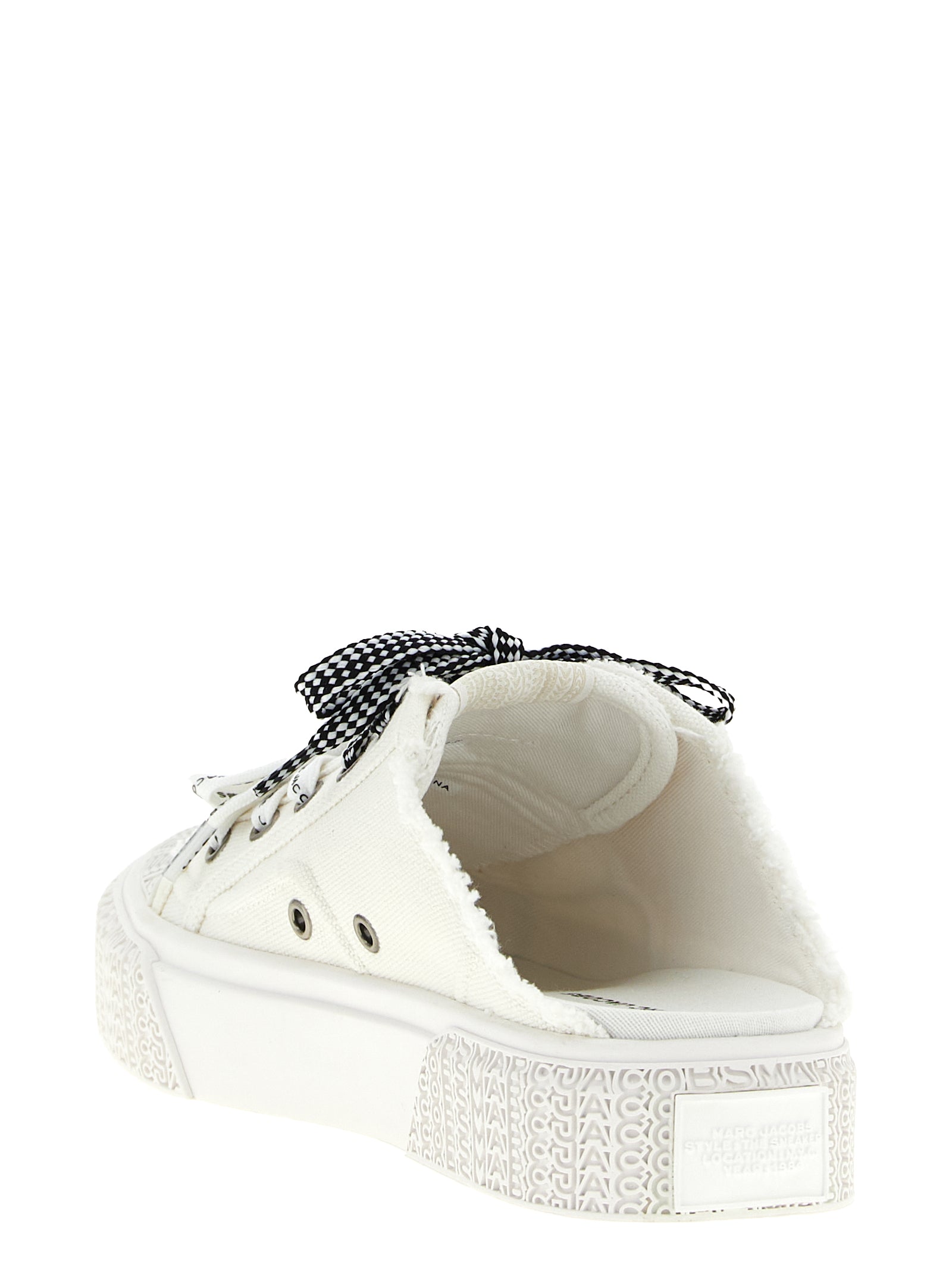 The Sneaker Mule White Cotton