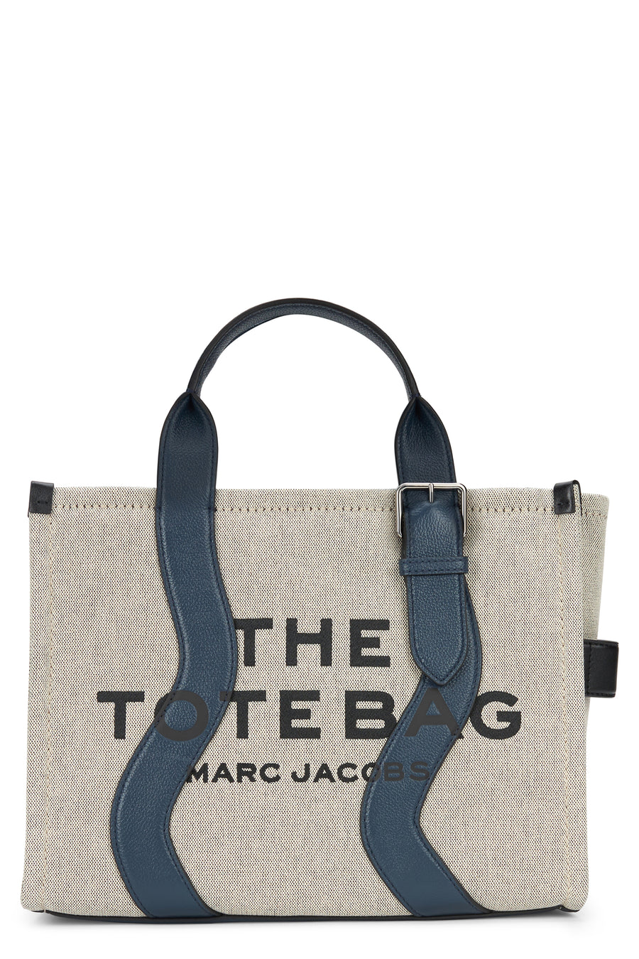 Tote Bag Canvas Ivory-Navy Ivory/navy Cotton