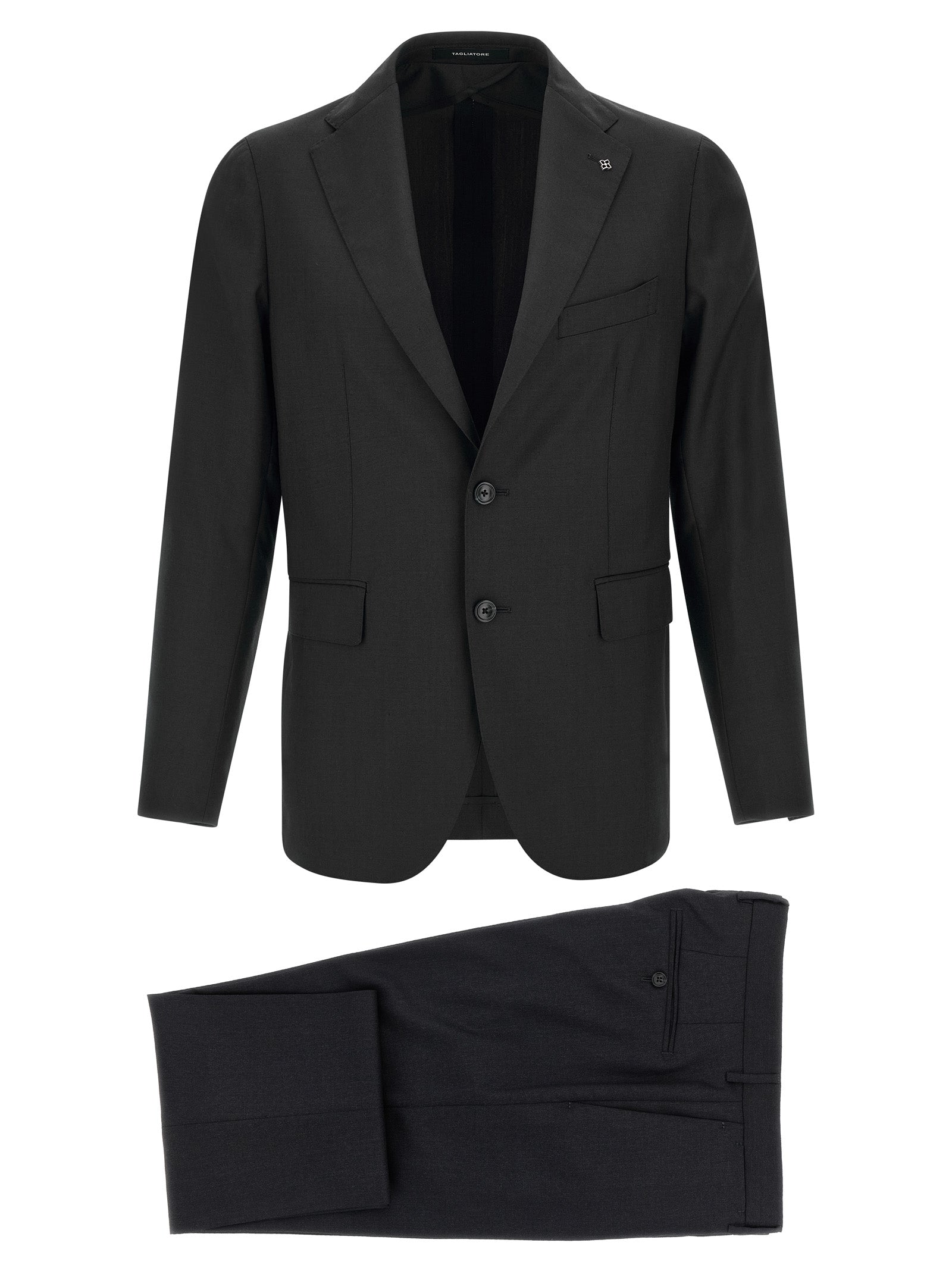 Montecarlo Dress Gray Virgin Wool Suits