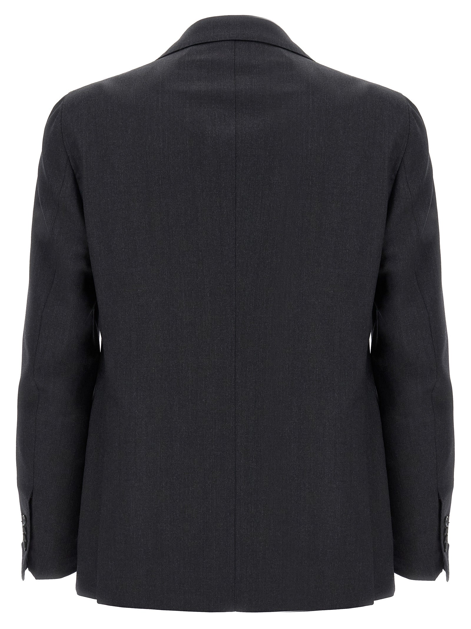 Vesuvio dress Gray Virgin Wool Suits