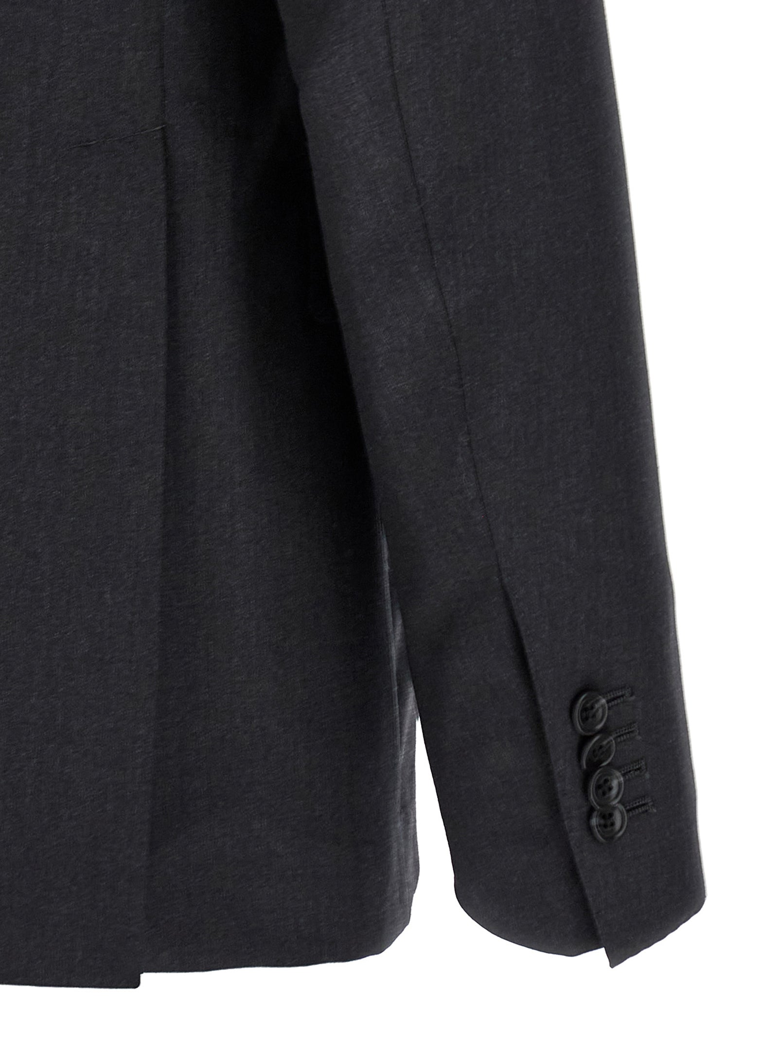 Vesuvio dress Gray Virgin Wool Suits