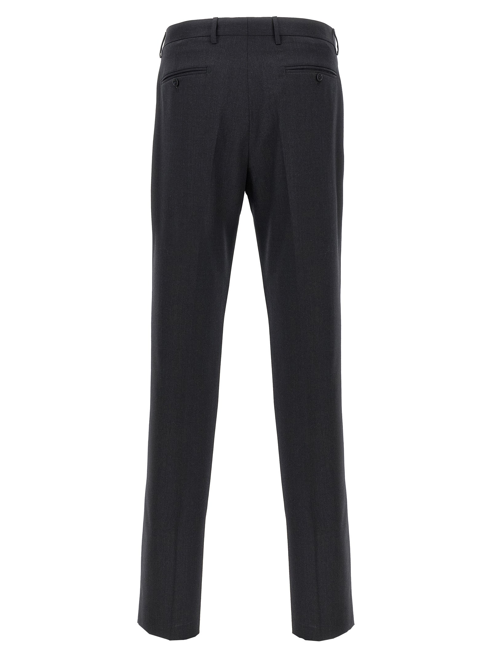 Vesuvio dress Gray Virgin Wool Suits