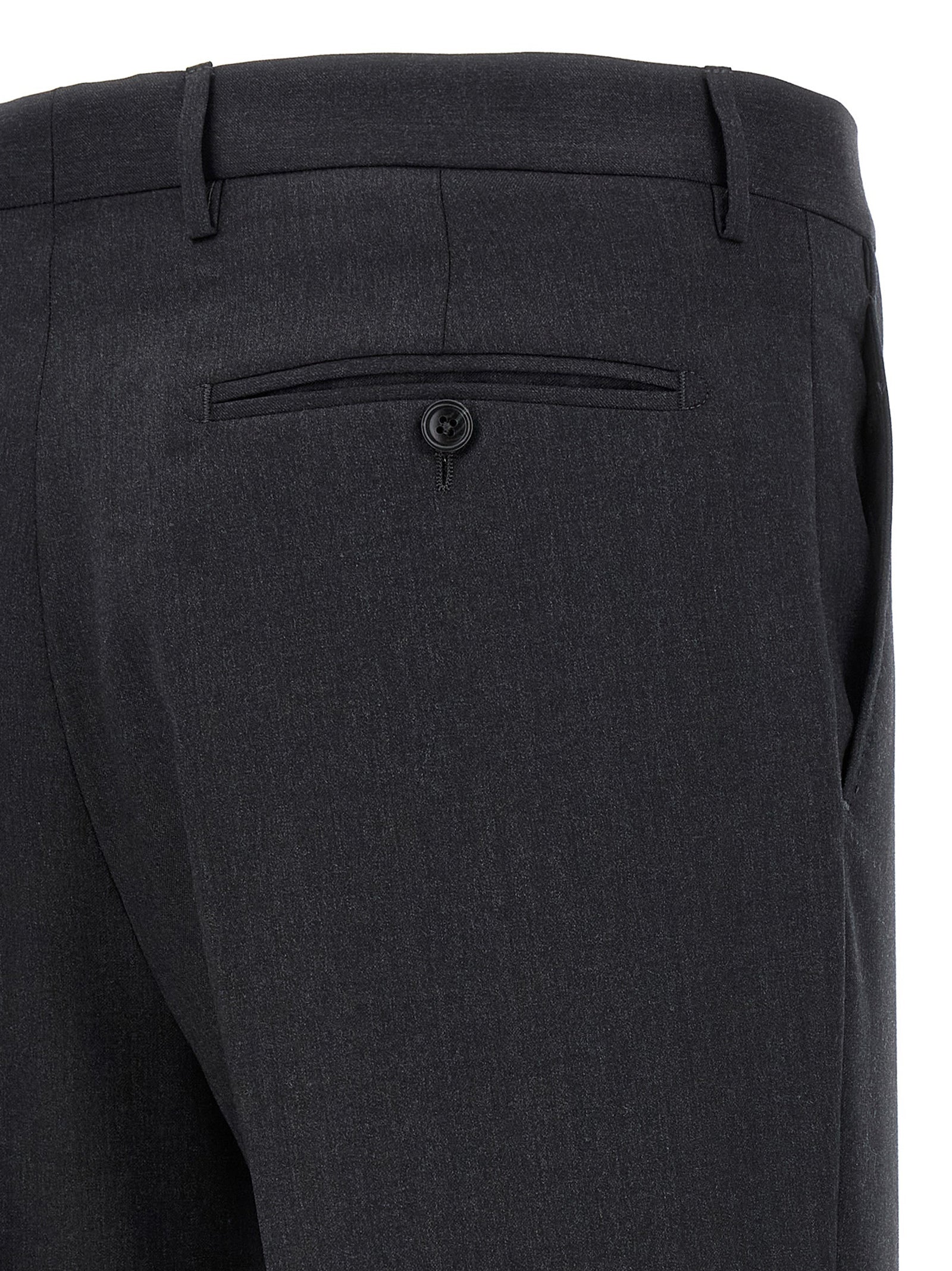 Vesuvio dress Gray Virgin Wool Suits