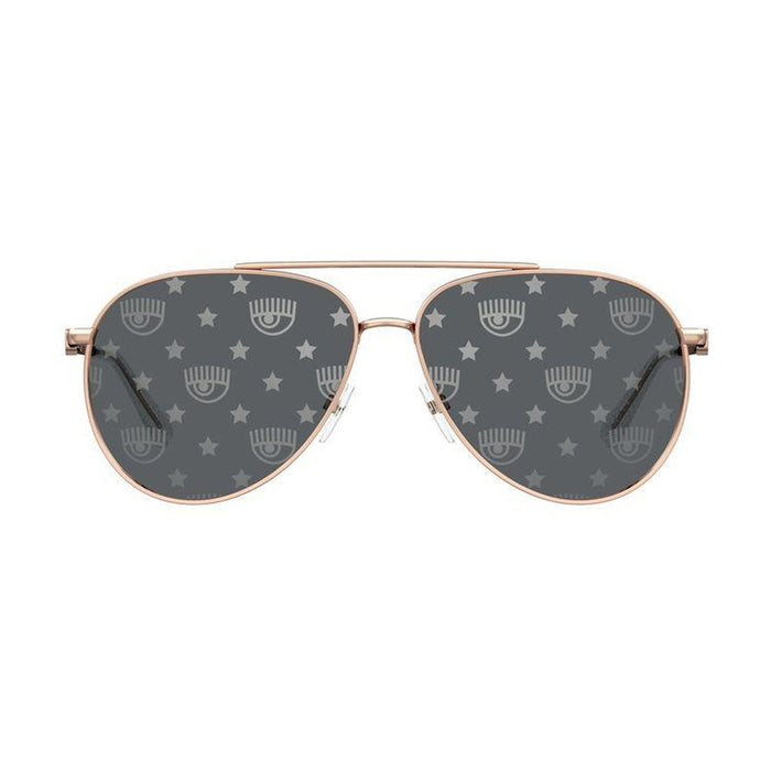 11EB4BL0A - Chiara Ferragni Oro Metal Occhiali Sole