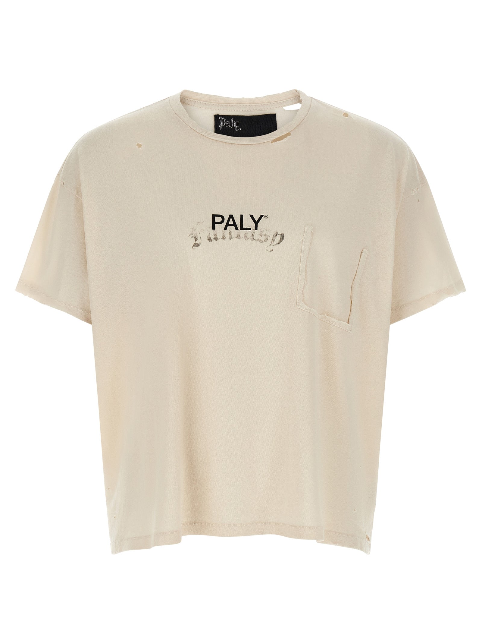 Core Logo T-shirt Beige Cotton