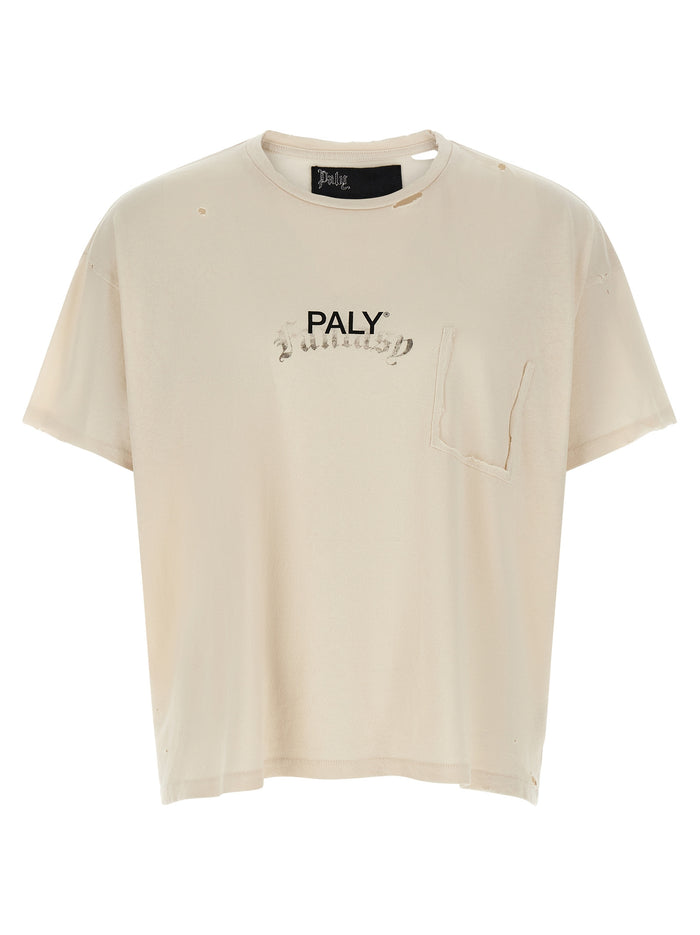 Core Logo T-shirt Beige Cotton