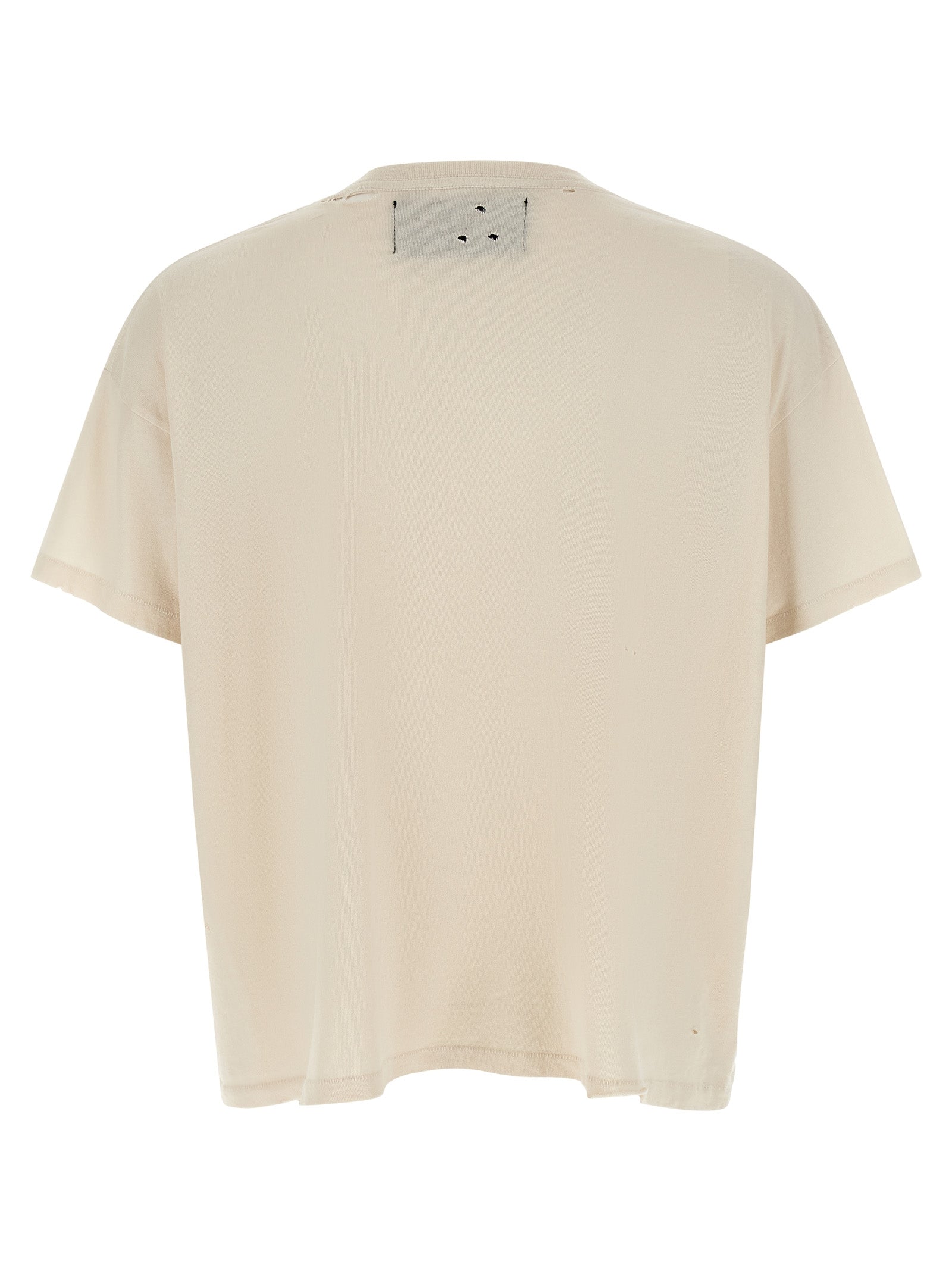 Core Logo T-shirt Beige Cotton