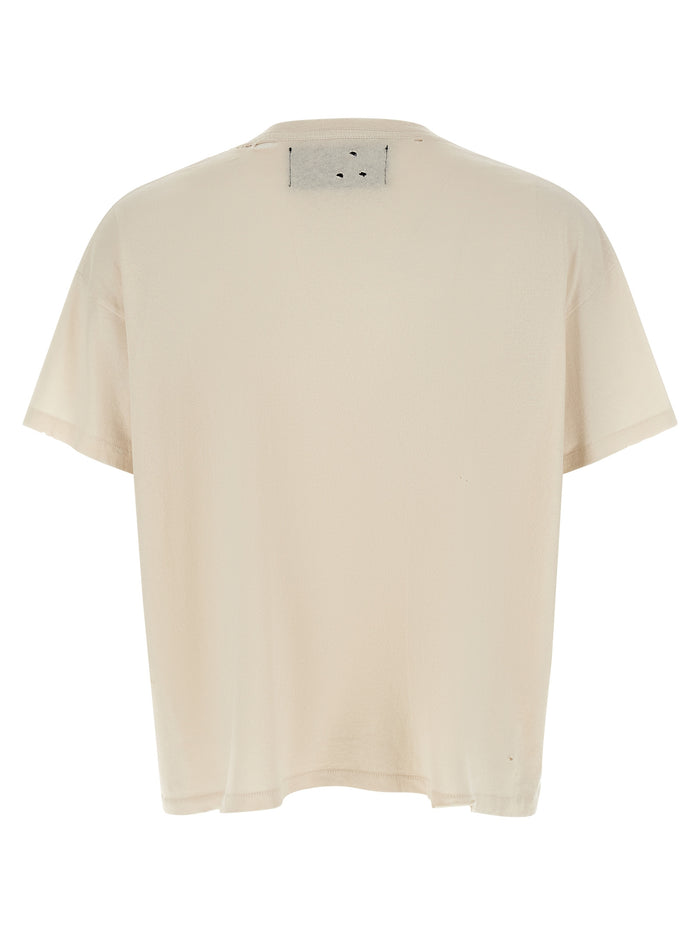 Core Logo T-shirt Beige Cotton