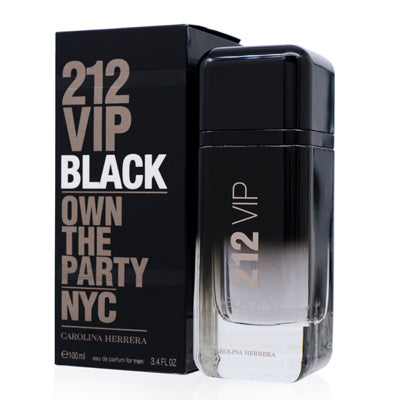 Carolina Herrera 212 Vip Black Men Eau De Parfum Spray 3.4 Oz One Color Perfumes