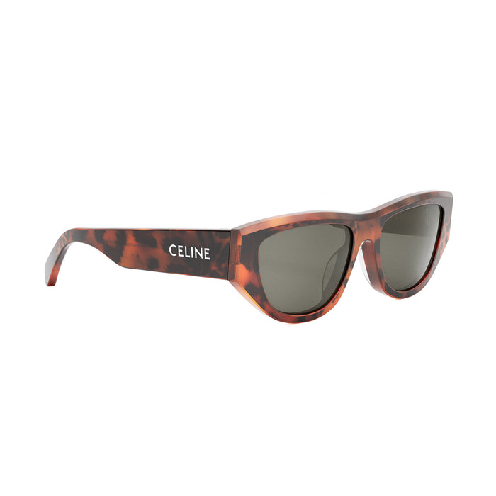 Celine CL40278U Monochroms 99A Leopard Havana Marrone Acetate Occhiali Da Sole