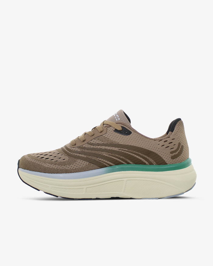 Speed 01 08 Taupe Running Sneakers