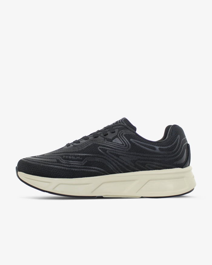 Walk #01 - R 01 Black Running Sneakers