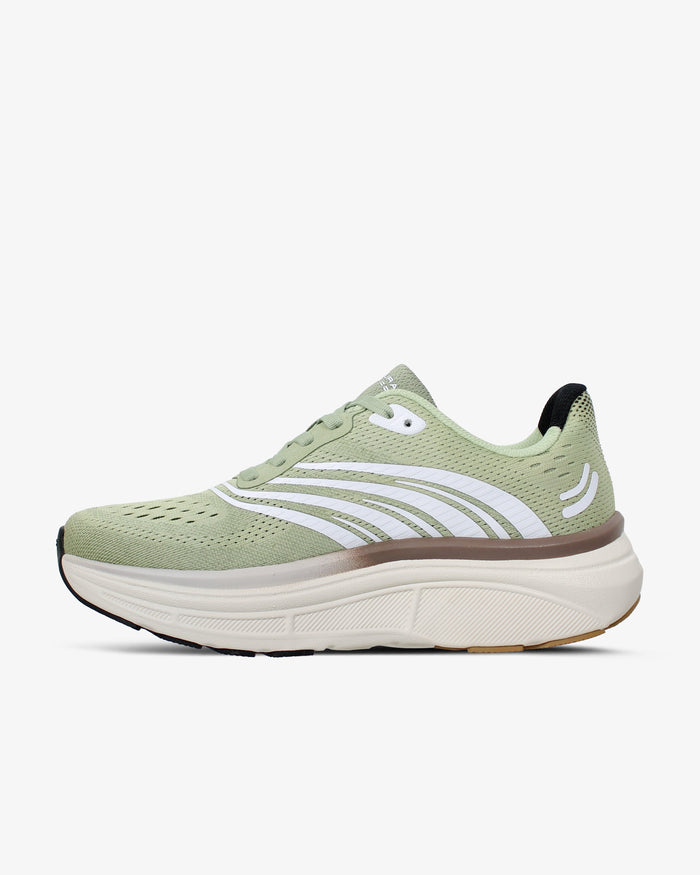 Speed 01 15 Sage White Running Sneakers