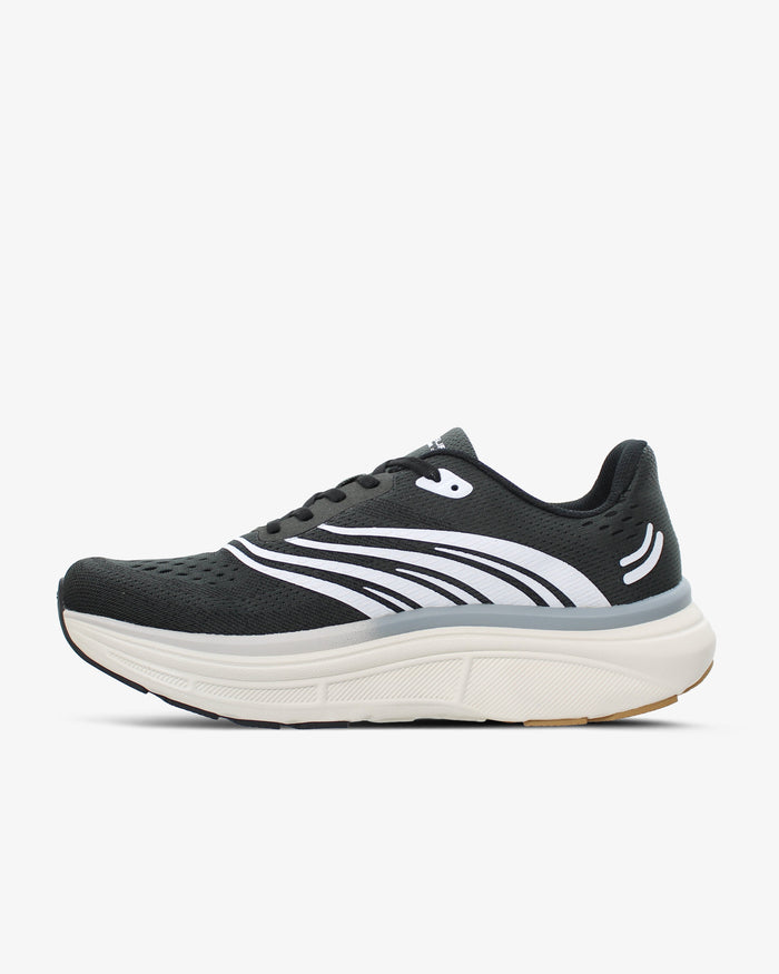 Speed 01 11 Black White Running Sneakers