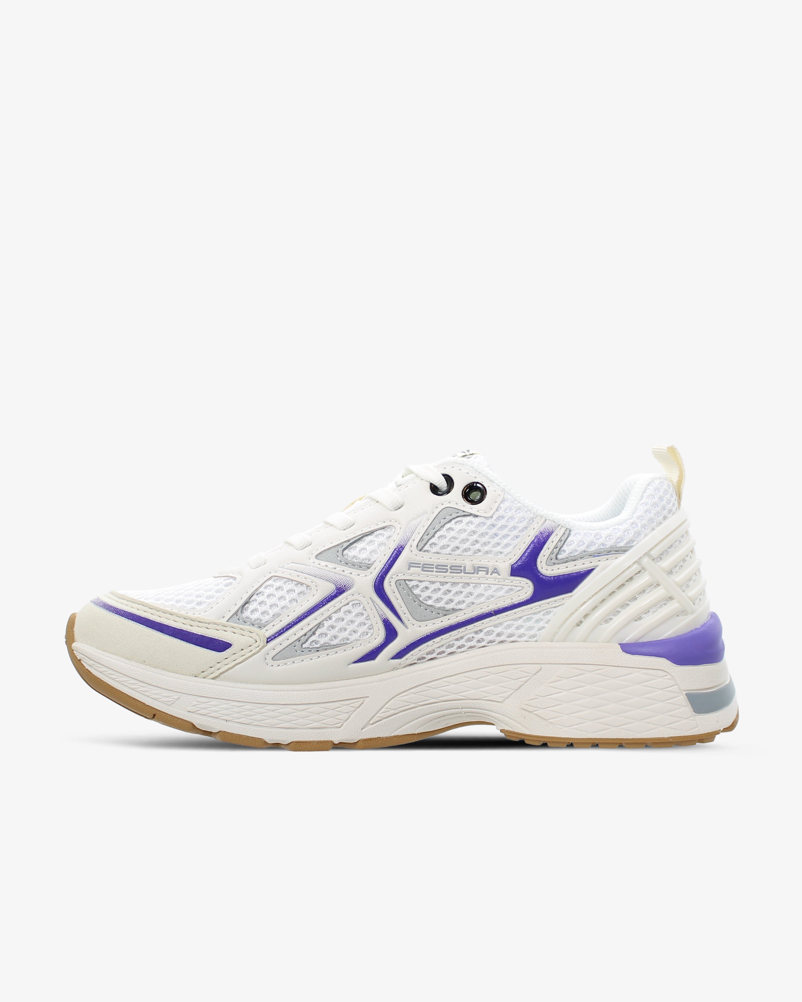 City 01 04 Ivory-violet Everyday Sneakers