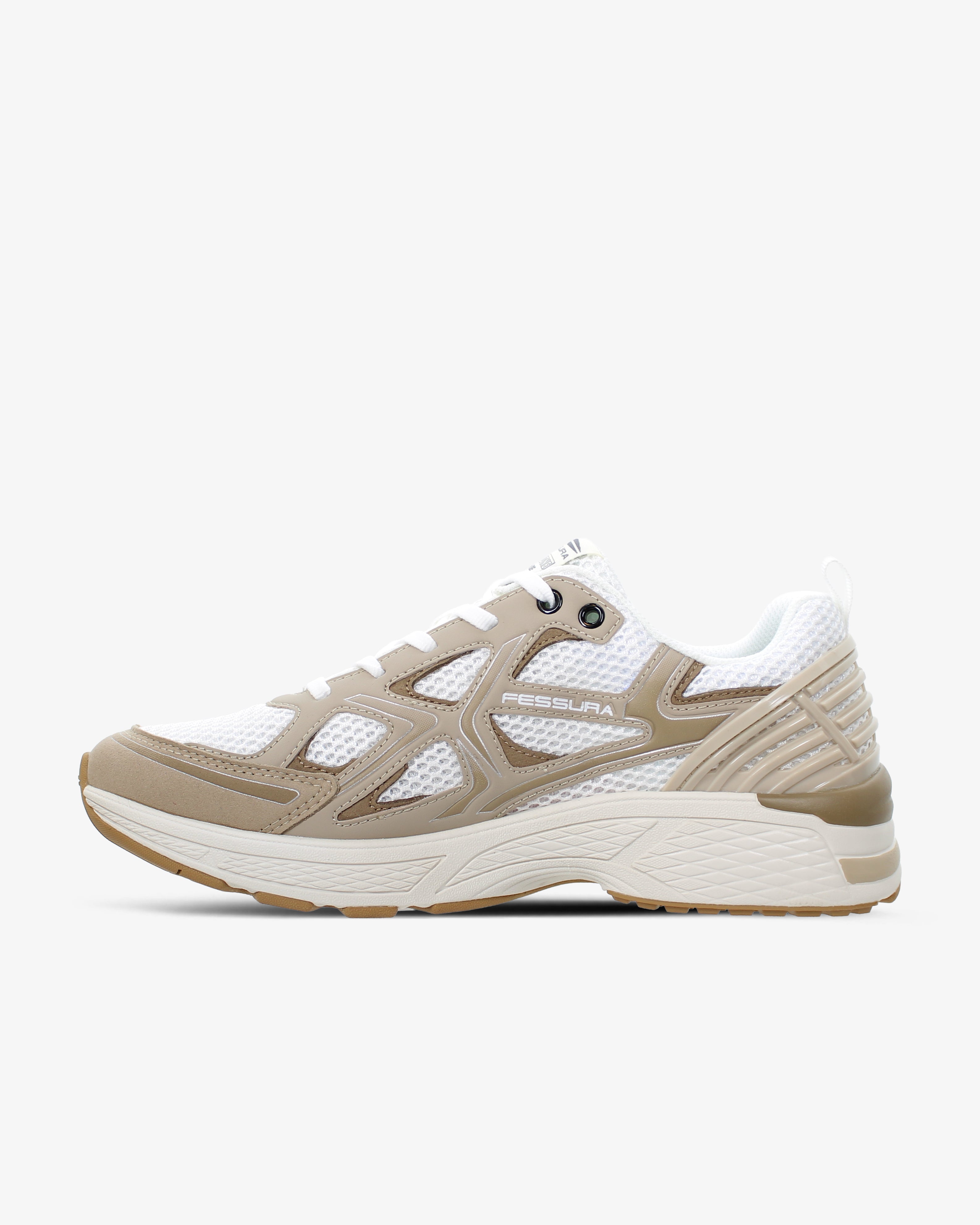 City 01 05 Sand-white Everyday Sneakers