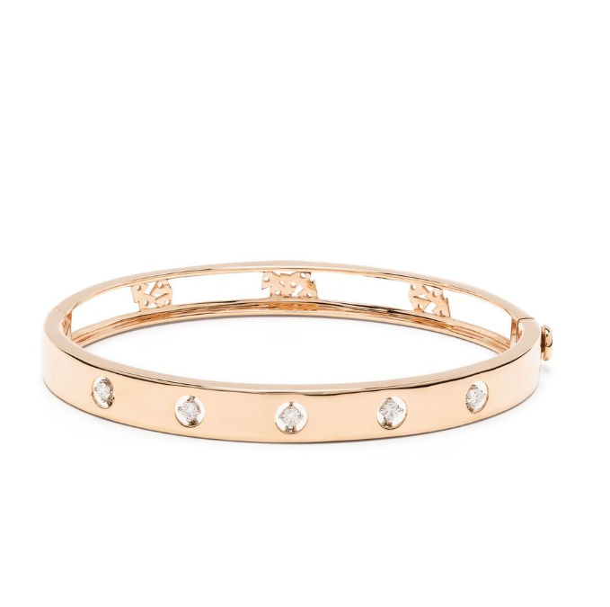 Ponte Vecchio 18kt Rose Gold bangle bracelet in rose gold