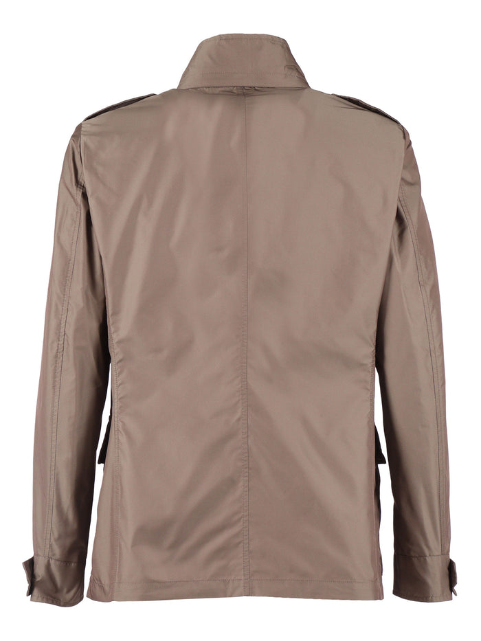 PORTO-KM JACKET Brown Polyester Coat