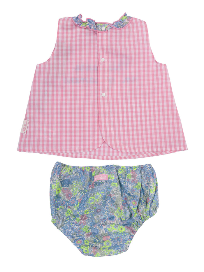 Abbie-Cotton Vyc 21 Margaret Annie 31 Emb Pink Set
