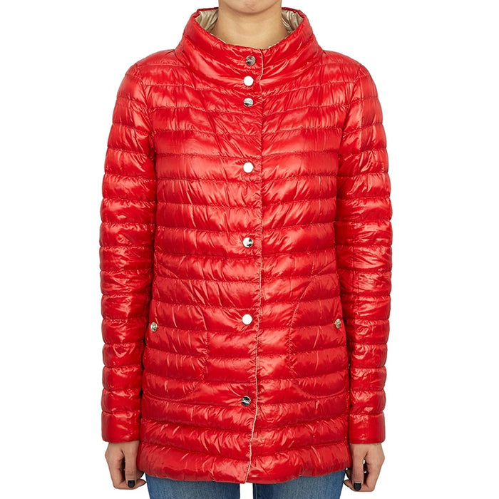 Herno Ultralight Reversible Down Coat Beige Polyamide
