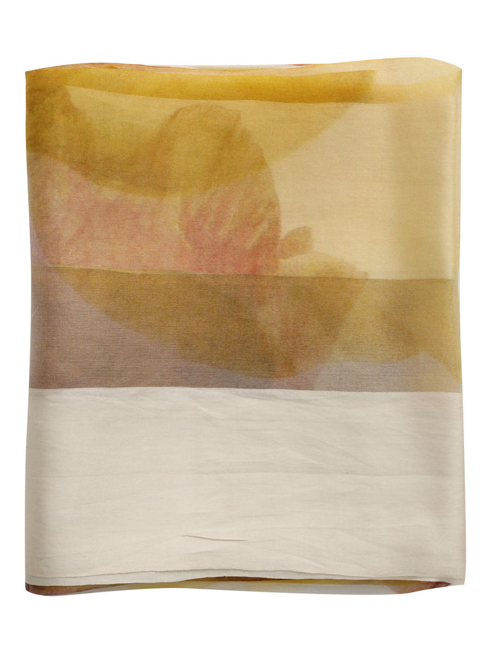 Fiorellandia scarf Beige Silk