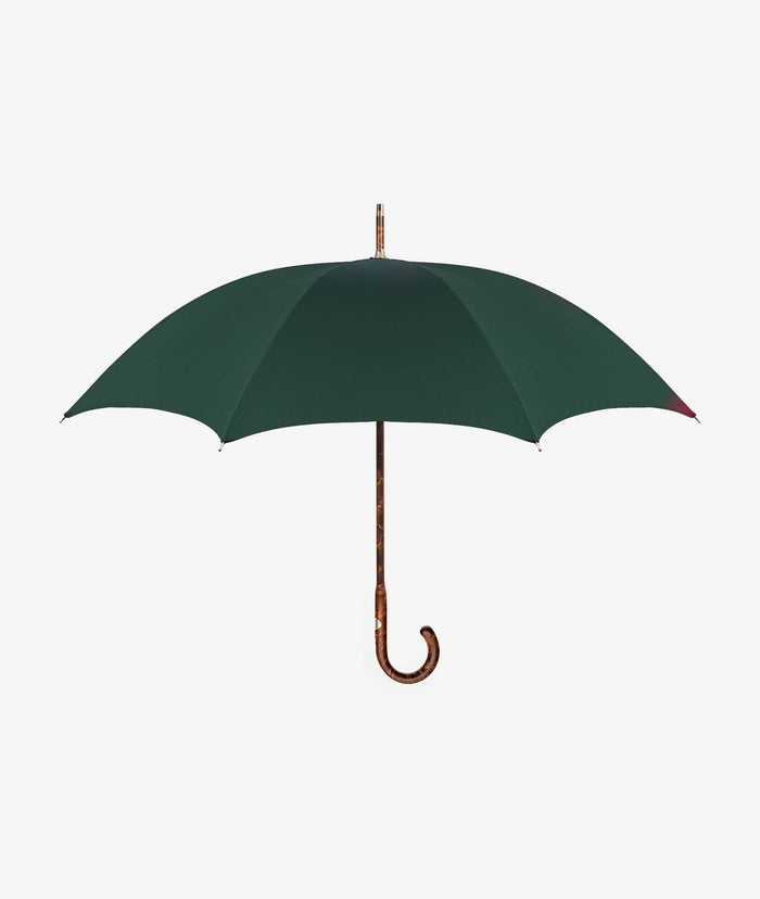 Umbrella Travel Darkred Maple Handle