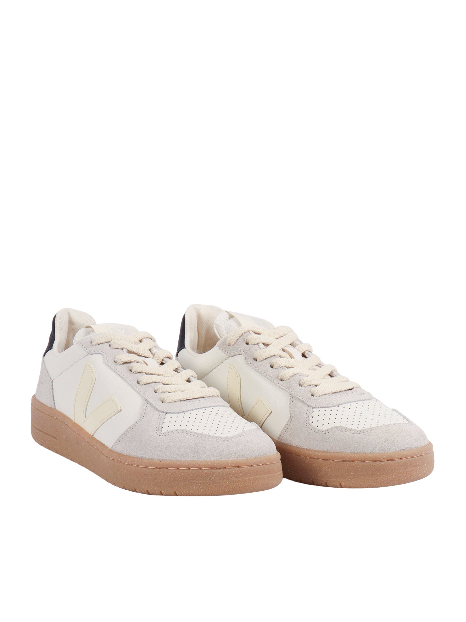 V-82 Leather Pure_calcaire_black Sneakers