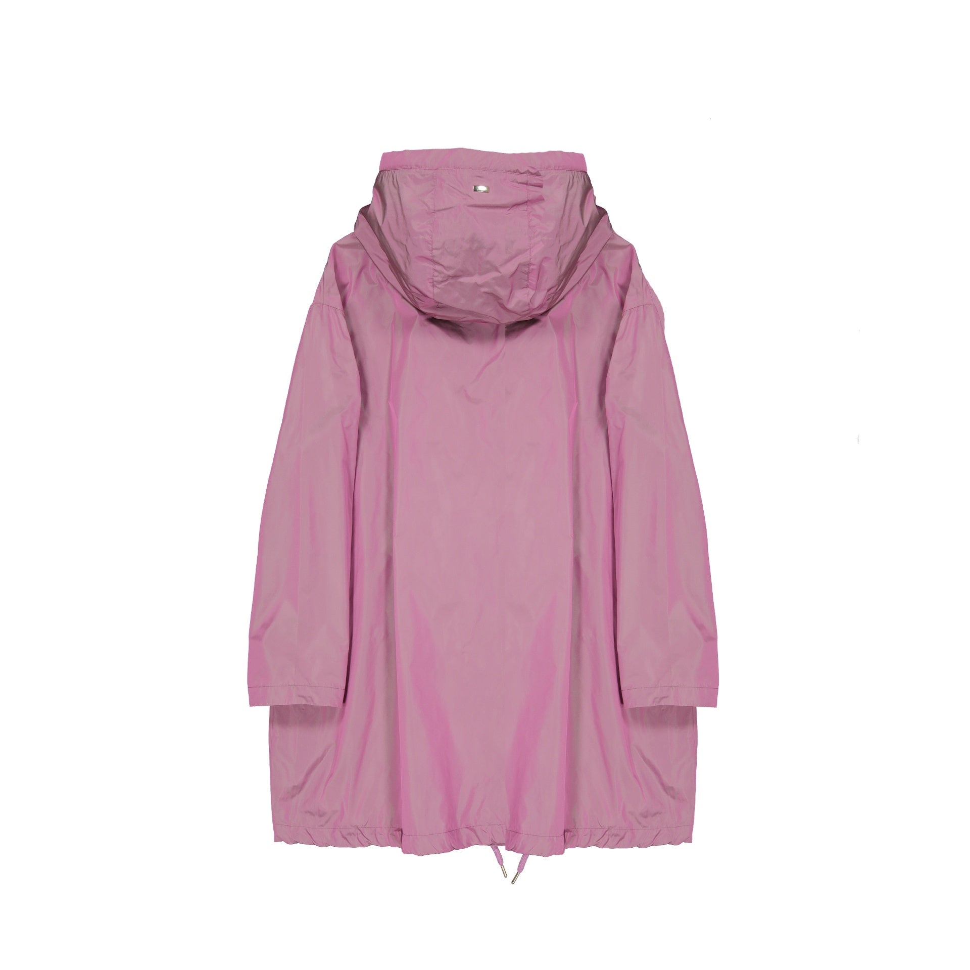 Herno Lightweight Parka Coat Pink Polyester