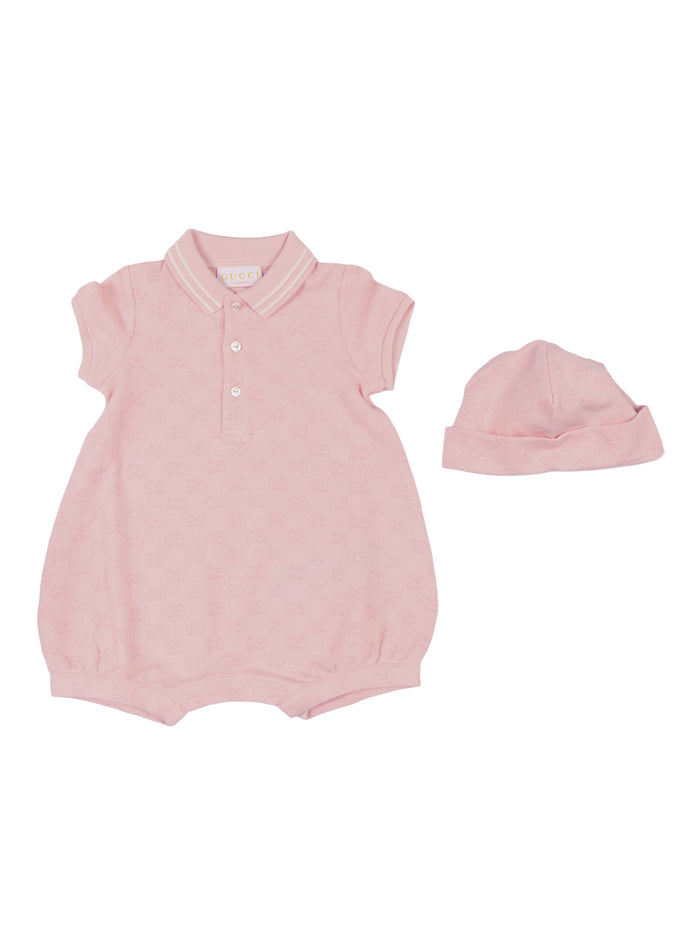 B GIFT SET GG COTTON PIQUET Pink Box