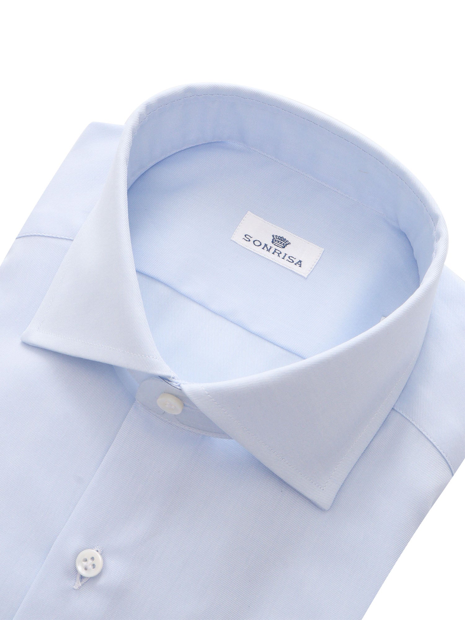 MAN SHIRT Light Blue Cotton