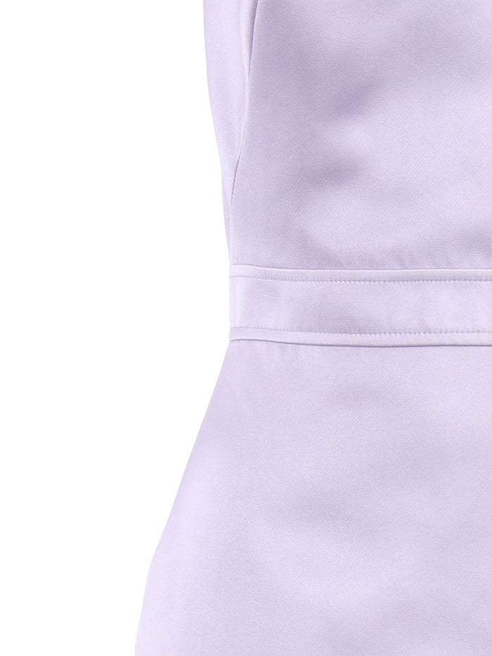 JACKET WITH DRESS Purple Polyester