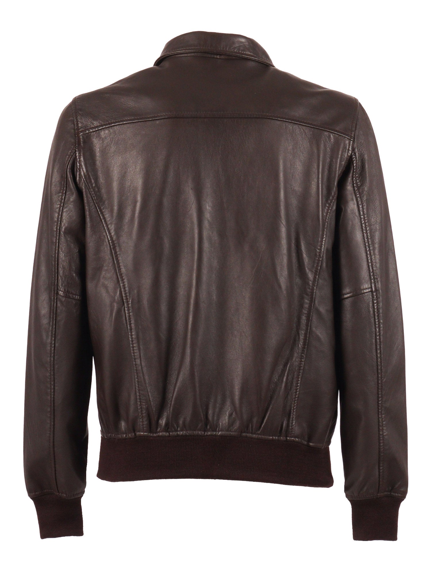 Leather Jacket Brown