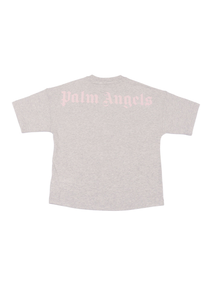 OVERLOGO OVER T-SHIRT S-S GIRL Grey Cotton Short Sleeves