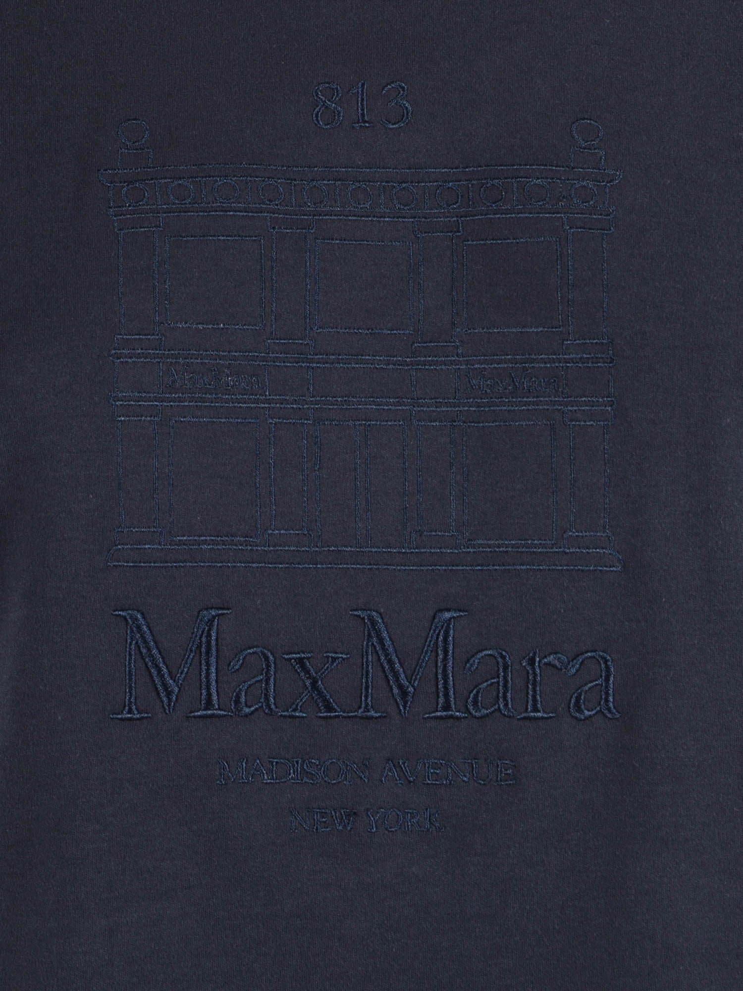 T-SHIRT Blue Cotton Short Sleeves