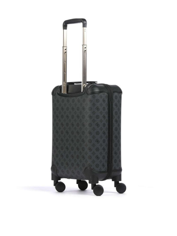 Guess 100% Polyurethane suitcase in charcoal