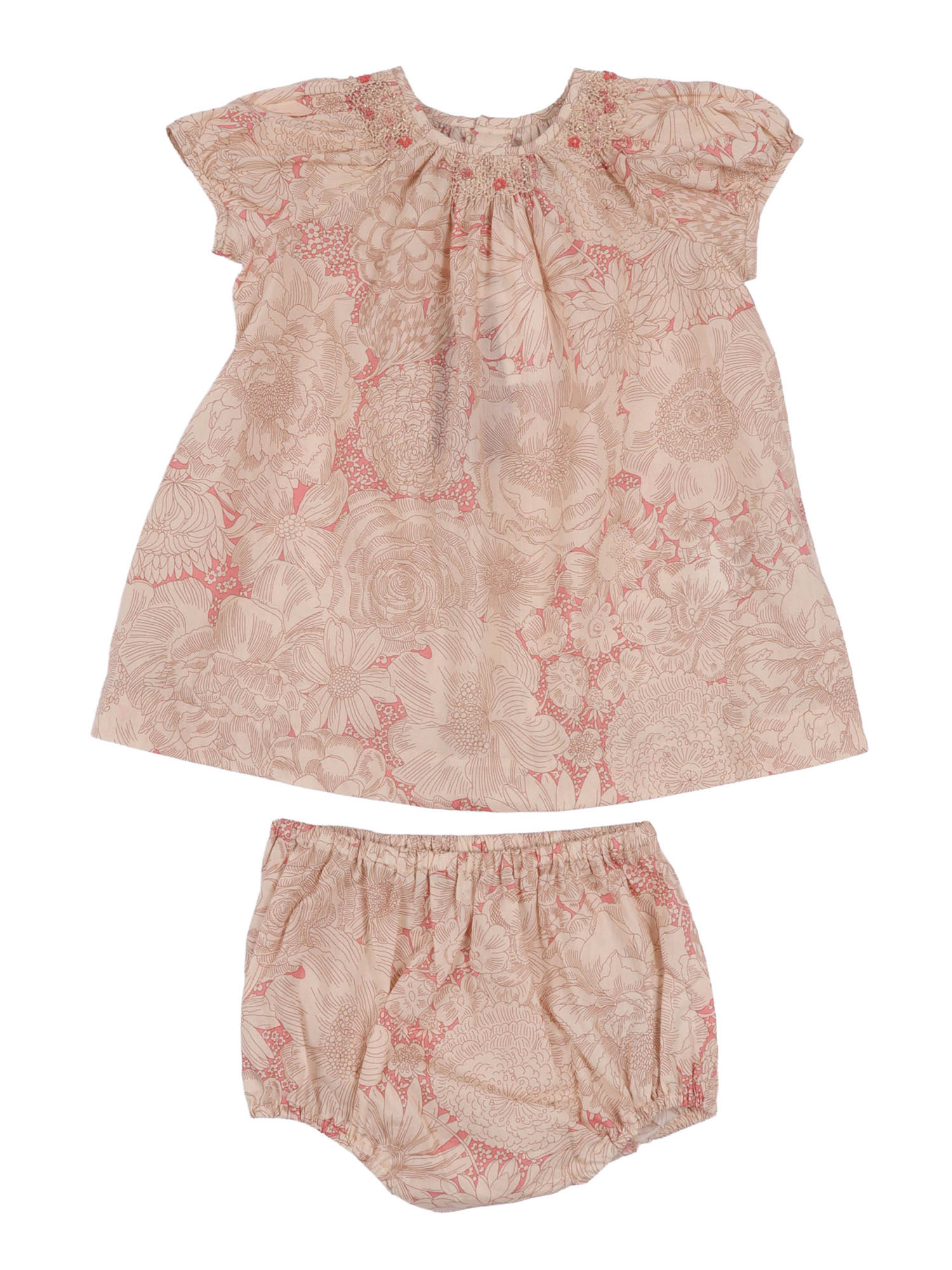 LUCIA DRESS Pink Organic Cotton