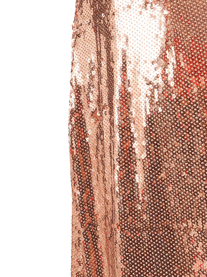 Sequin Dress Pink Midi