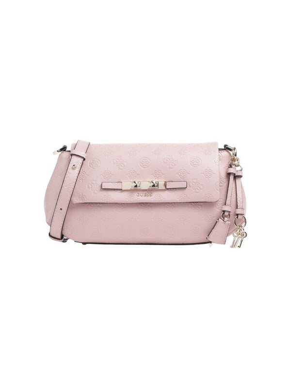 Guess Crossbody Bag Light Pink Logo Polyurethane / Crossbody-bags