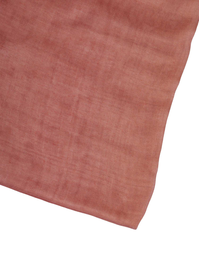 Ginny�frangia 115x150 Scarf Brown Acetate Modacrylic Silk