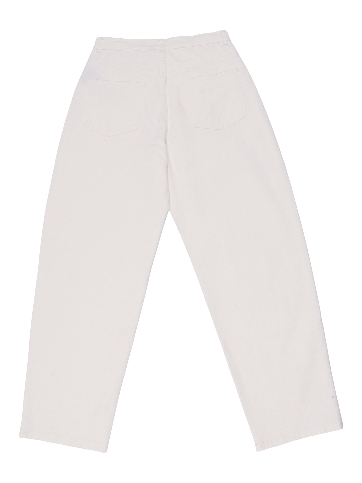 Trousers White Cotton