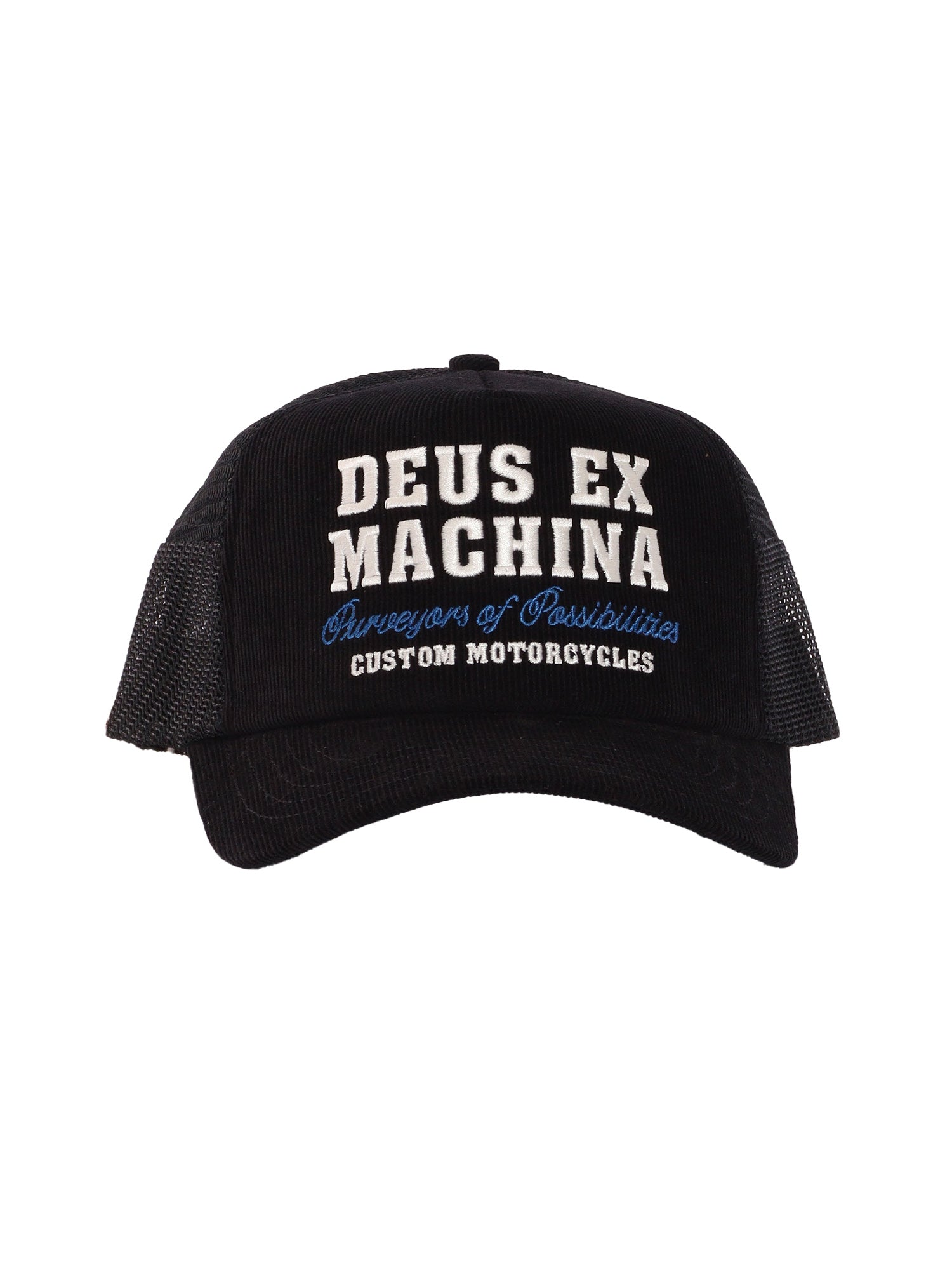 Gumshoe Cord Trucker Black Hat
