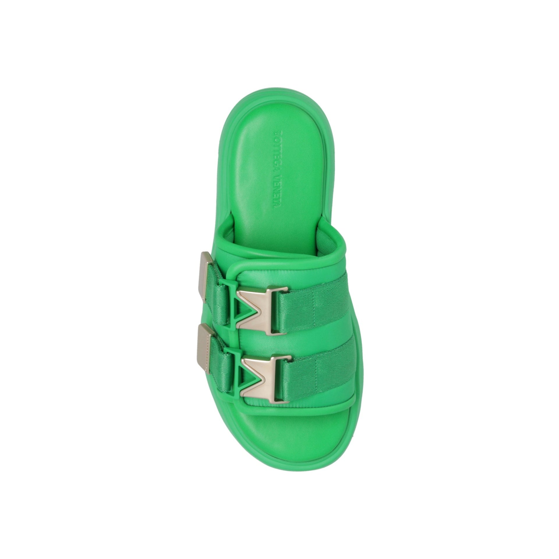 Flash Slides Green Nylon