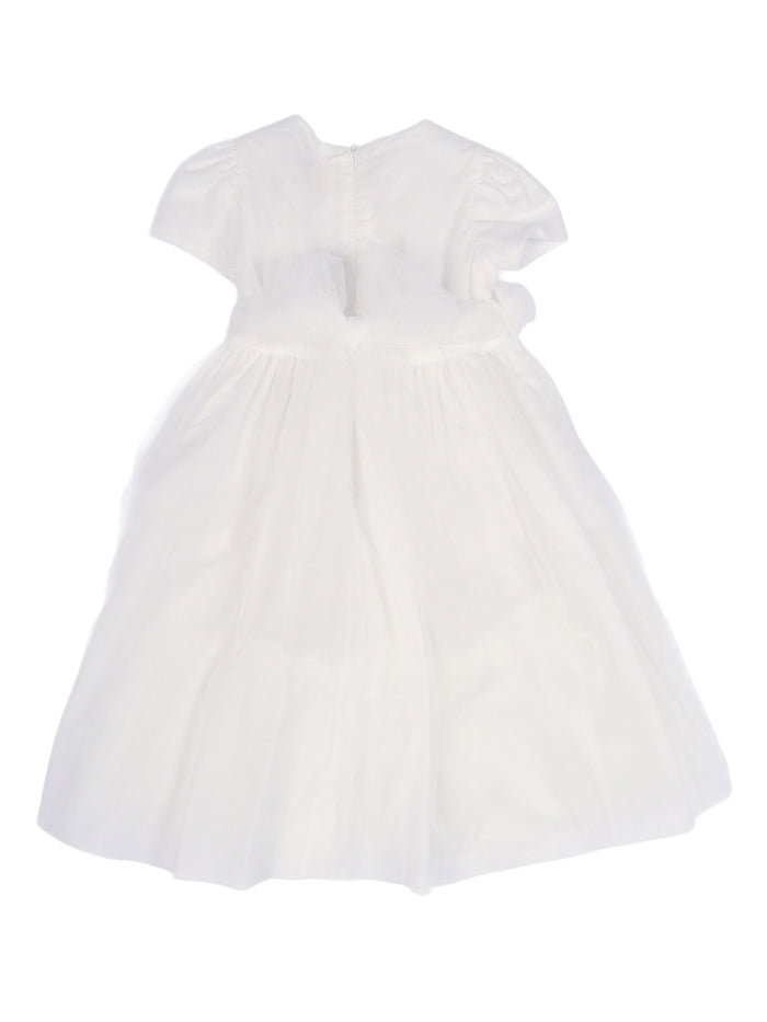 Short Sleeved Dress White