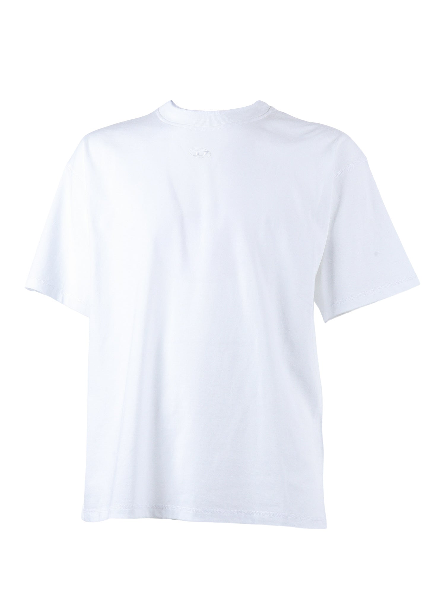 T-shirts White Cotton Short Sleeves T-shirt
