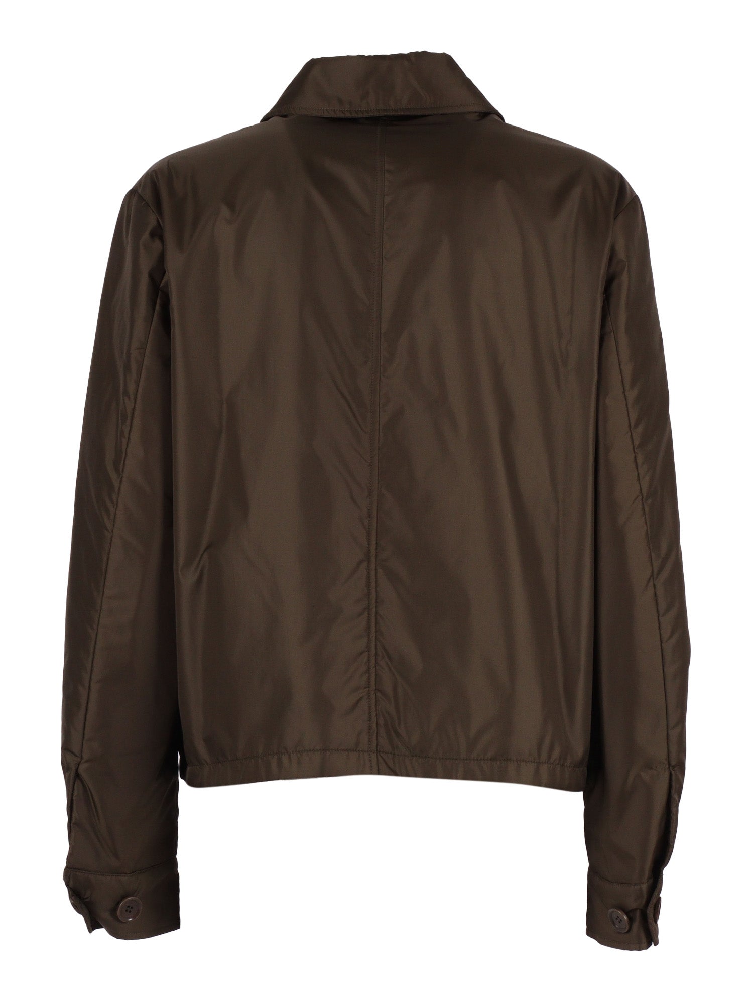 Woman Jacket Green Polyamide