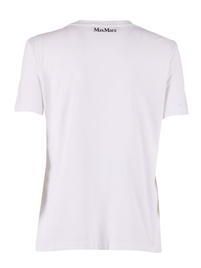 T-SHIRT White Cotton Short Sleeves